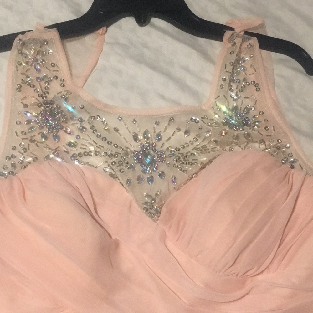 Light pink formal Dress